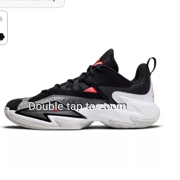 New nike air Jordan One Take 3 men's size 11 white , black , bright crimson. - Picture 5 of 16